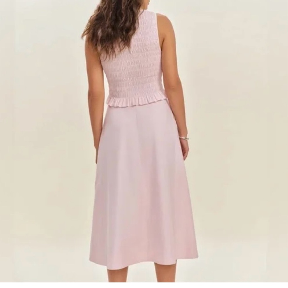 Reformation Laguna Two Piece In Cherry Blossom, brand new, never worn, no flaws. - Picture 2 of 3